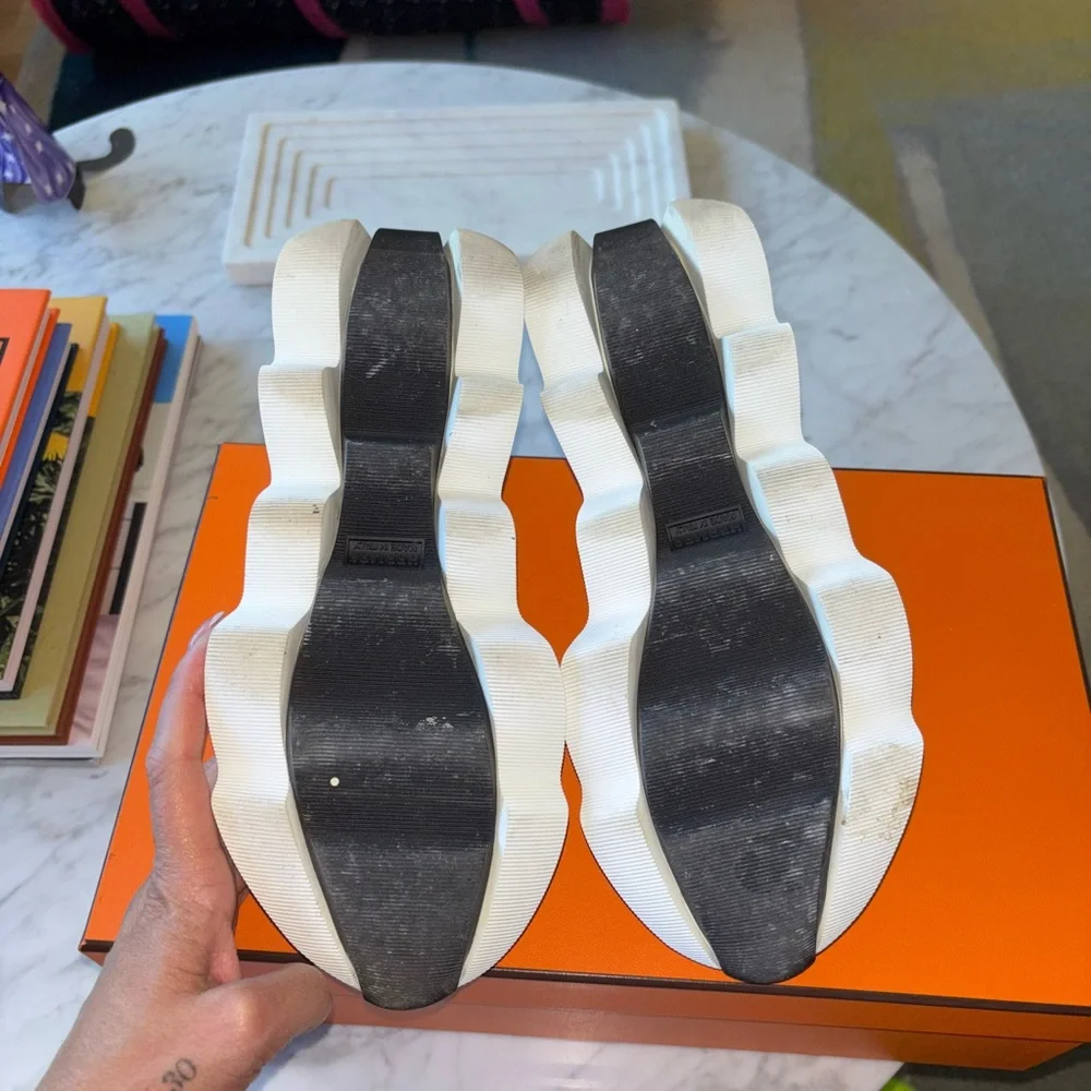 Hermes Eclair Maille Slip On Sneaker - Picture 15 of 16